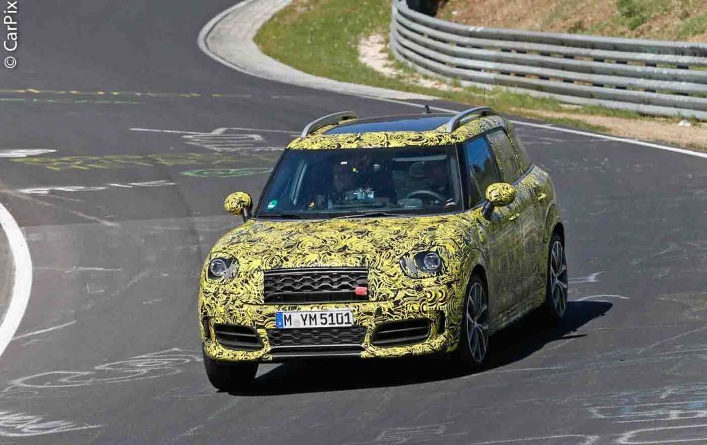 MINI COUNTRYMAN NA VERSÃO JCW SEGUE EM TESTES DE DESENVOLVIMENTO, foto 2