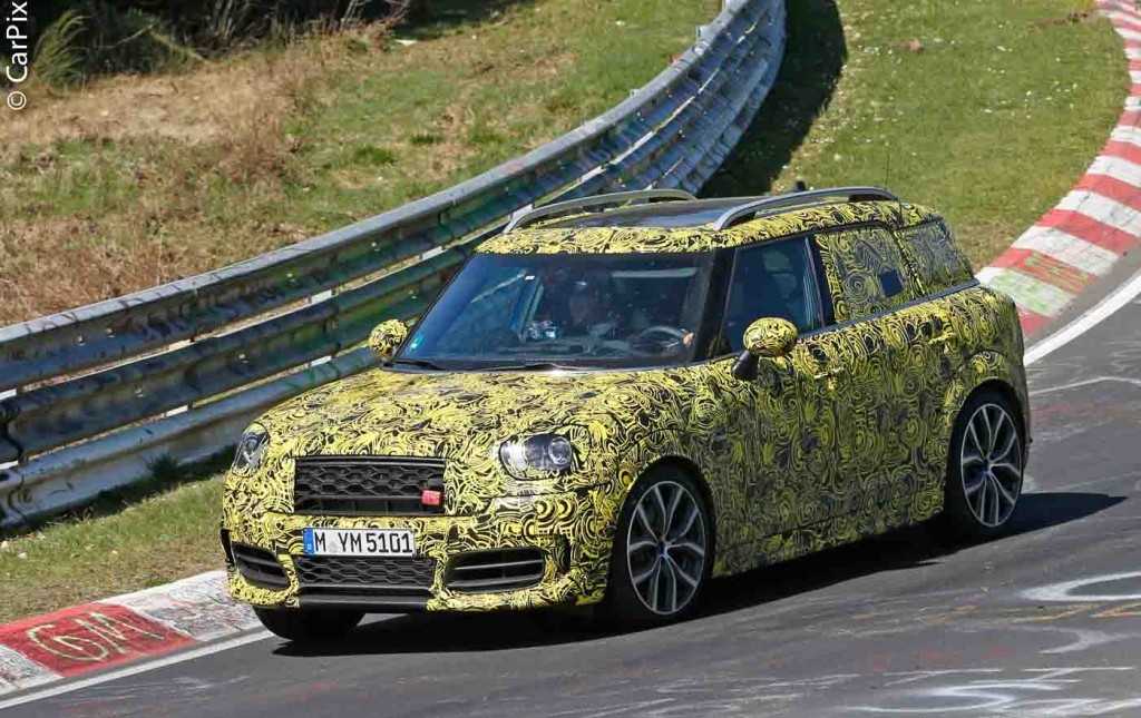 MINI COUNTRYMAN NA VERSÃO JCW SEGUE EM TESTES DE DESENVOLVIMENTO, foto 3