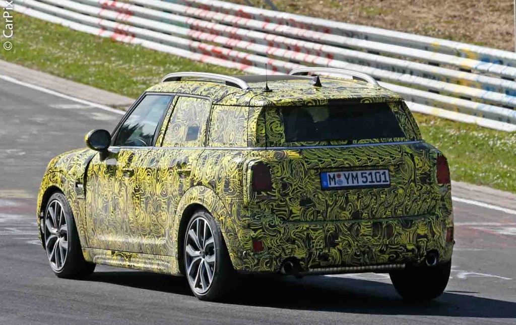 MINI COUNTRYMAN NA VERSÃO JCW SEGUE EM TESTES DE DESENVOLVIMENTO, foto 9
