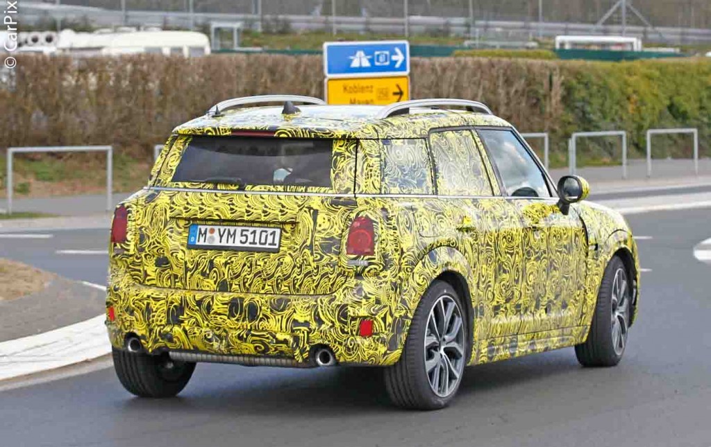 MINI COUNTRYMAN NA VERSÃO JCW SEGUE EM TESTES DE DESENVOLVIMENTO, foto 12