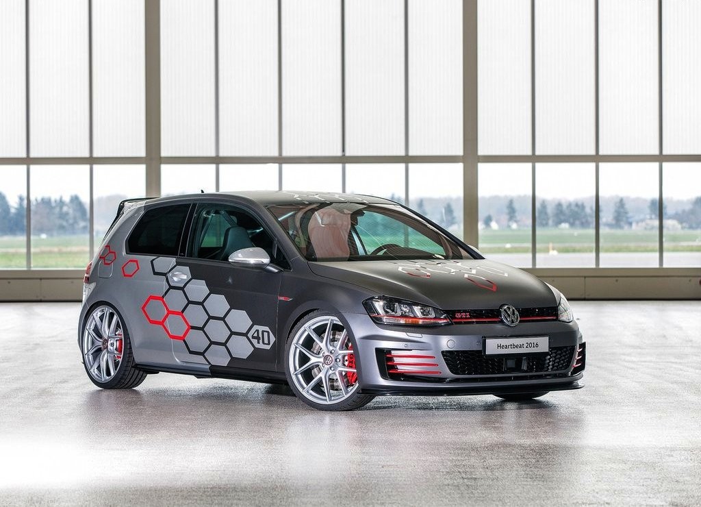 VOLKSWAGEN GOLF GTI HEARTBEAT MOSTRADO EM WÖRTHERSEE COM 400 CV, foto 1