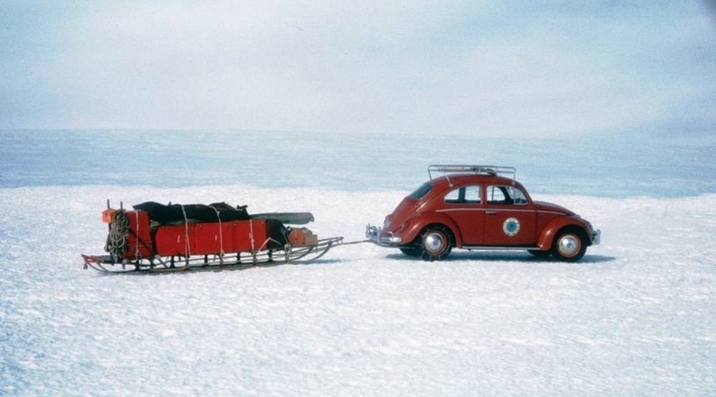 O FUSCA FOI O PRIMEIRO CARRO A CHEGAR À ANTÁRTIDA EM 1963, foto 1
