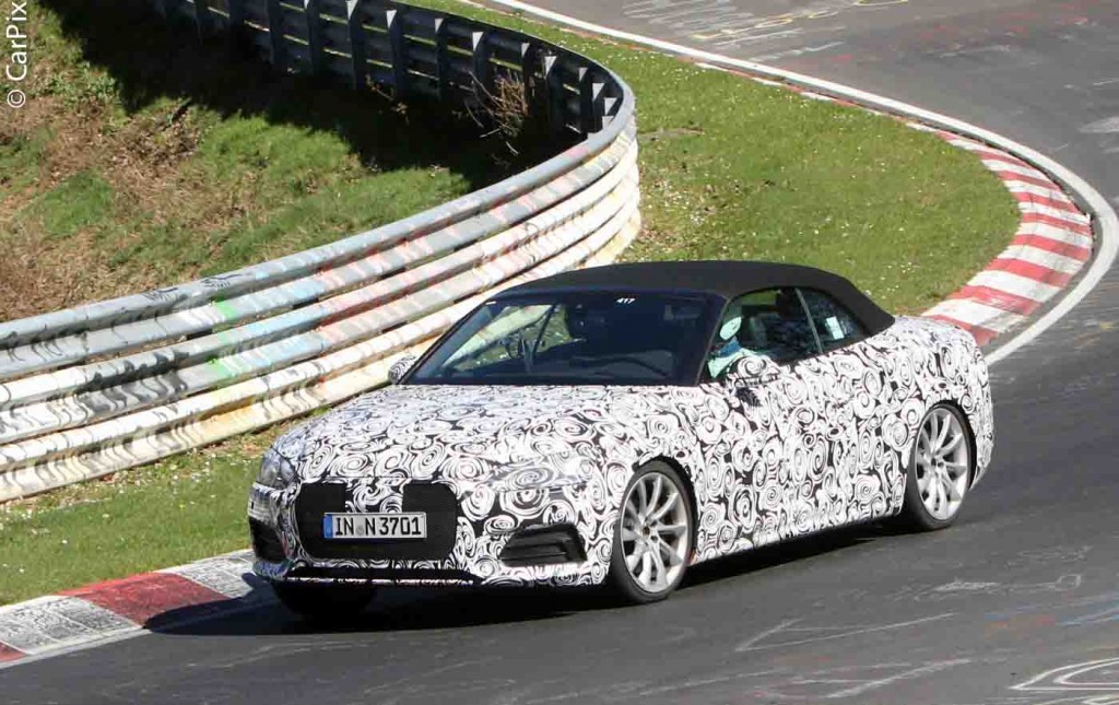 NOVO AUDI S5 CABRIOLET EM TESTES DE DESENVOLVIMENTO, foto 3