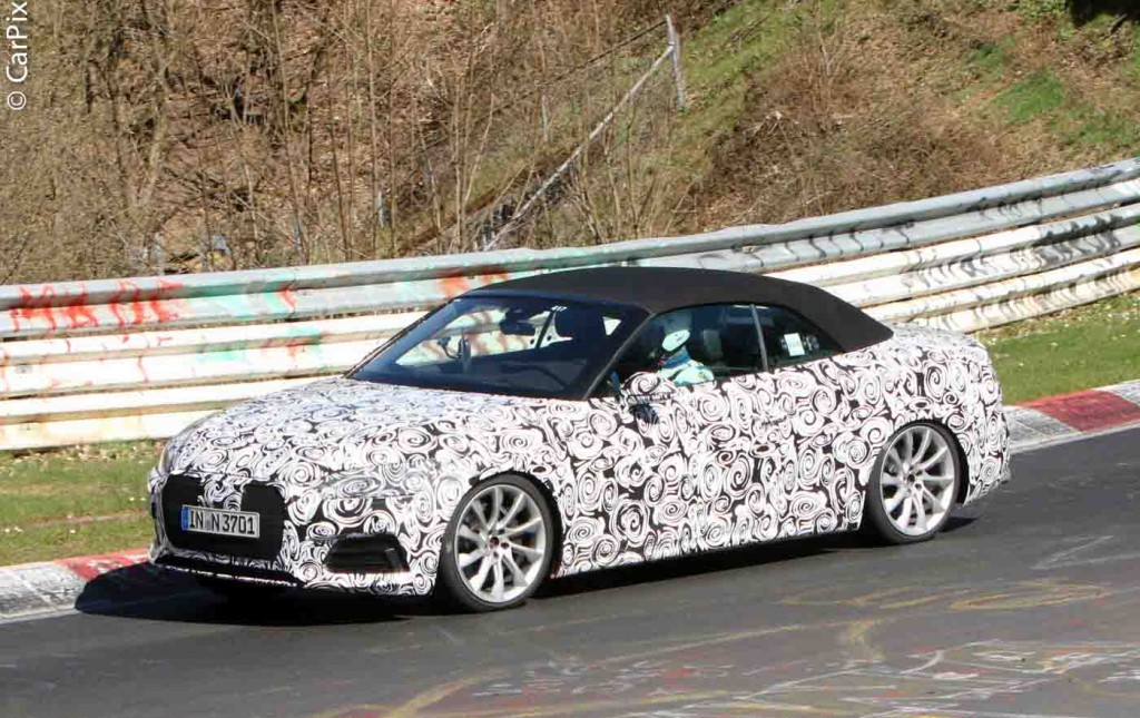 NOVO AUDI S5 CABRIOLET EM TESTES DE DESENVOLVIMENTO, foto 4