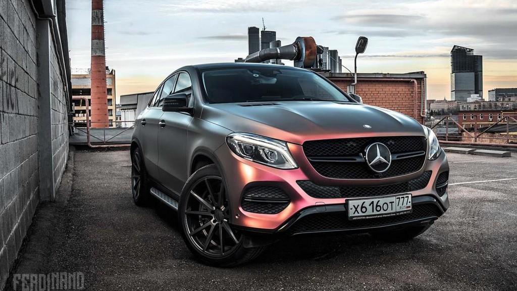 UM MERCEDES-BENZ GLE COUPE EQUIPADO COM RODAS DA VOSSEN, foto 1