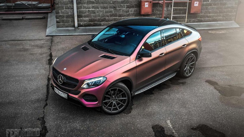 UM MERCEDES-BENZ GLE COUPE EQUIPADO COM RODAS DA VOSSEN, foto 2