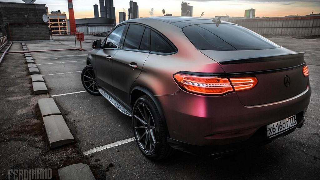 UM MERCEDES-BENZ GLE COUPE EQUIPADO COM RODAS DA VOSSEN, foto 5
