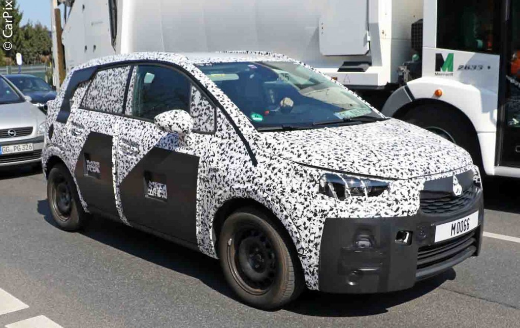 NOVO OPEL MERIVA EM TESTES DE DESENVOLVIMENTO, foto 2