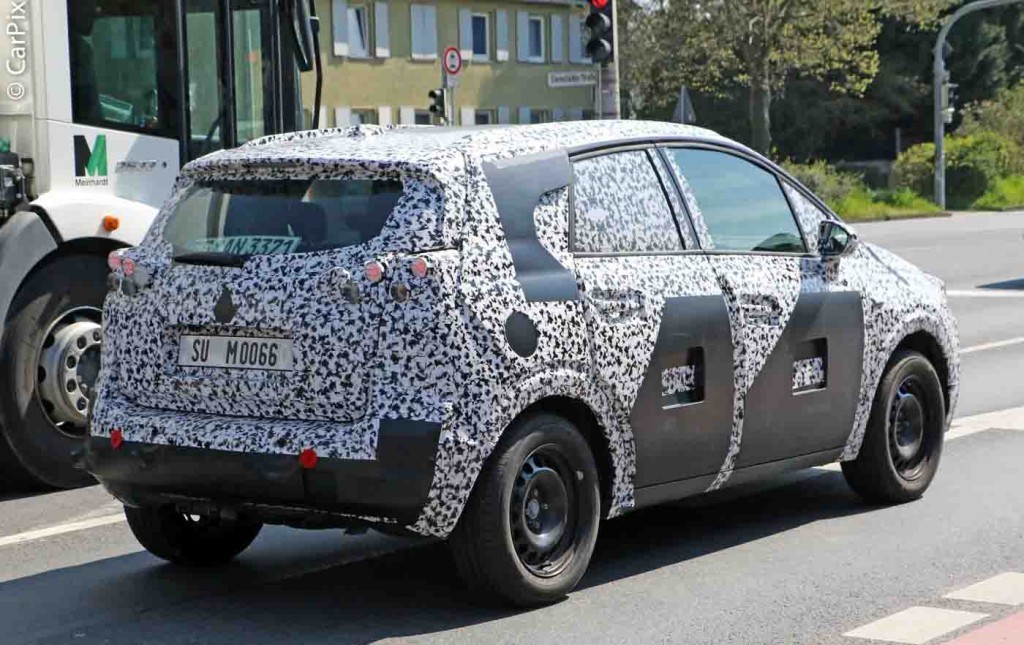NOVO OPEL MERIVA EM TESTES DE DESENVOLVIMENTO, foto 4