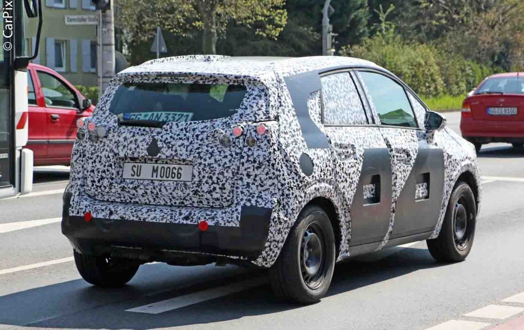NOVO OPEL MERIVA EM TESTES DE DESENVOLVIMENTO, foto 5