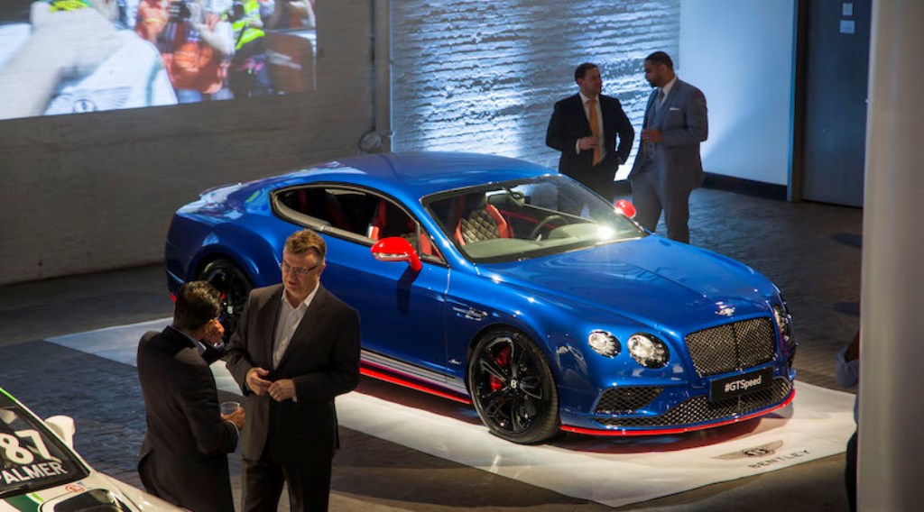 LINHA DO BENTLEY CONTINENTAL GT SPEED APRESENTADO EM EVENTO NA CIDADE DE NEW YORK, foto 1