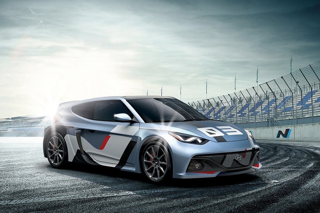 HYUNDAI RM16 N CONCEPT: UM VELOSTER COM MOTOR CENTRAL E 300 CV, foto 1