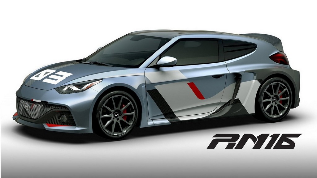 HYUNDAI RM16 N CONCEPT: UM VELOSTER COM MOTOR CENTRAL E 300 CV, foto 7