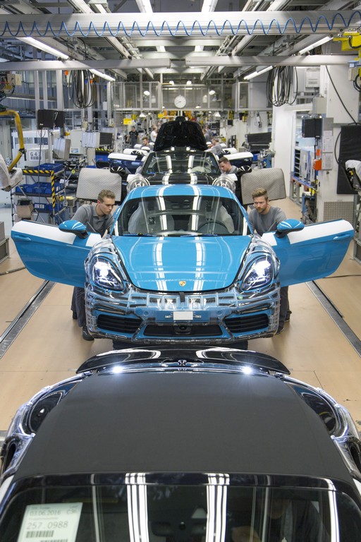 PRODUÇÃO DO NOVO PORSCHE 718 CAYMAN TEM INÍCIO EM ZUFFENHAUSEN, foto 5
