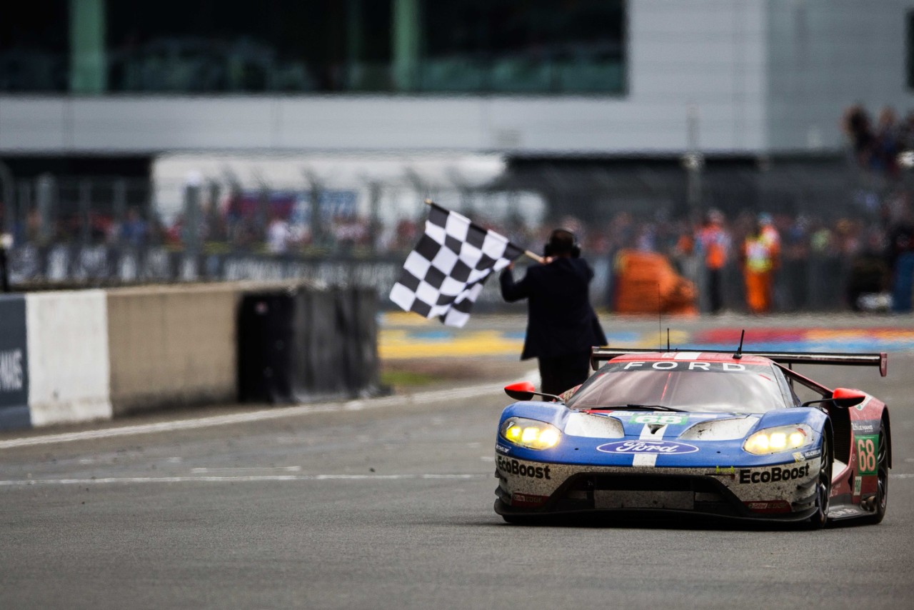 FORD GT VENCE EM LE MANS E EQUIPE COLOCA TRÊS CARROS ENTRE OS QUATRO PRIMEIROS, foto 1