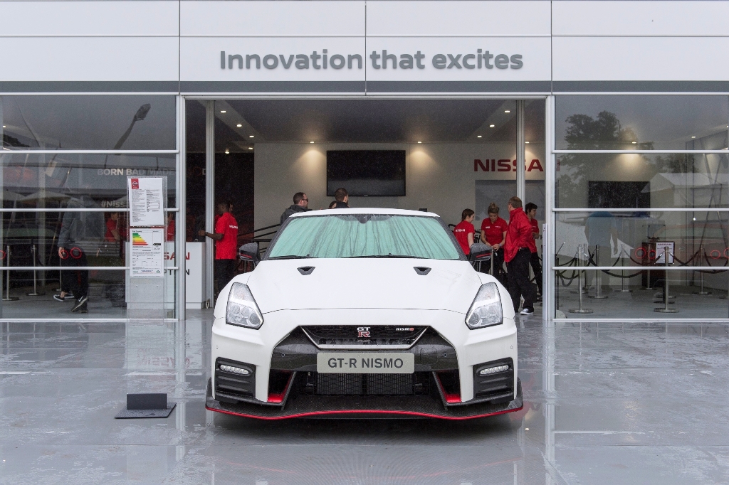 NOVO NISSAN GT-R RUGE NO FESTIVAL DA VELOCIDADE DE GOODWOOD, foto 8