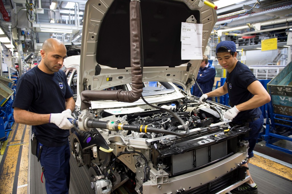 COMEÇA A PRODUÇÃO DO VOLVO V90 EM TORSLANDA, foto 5