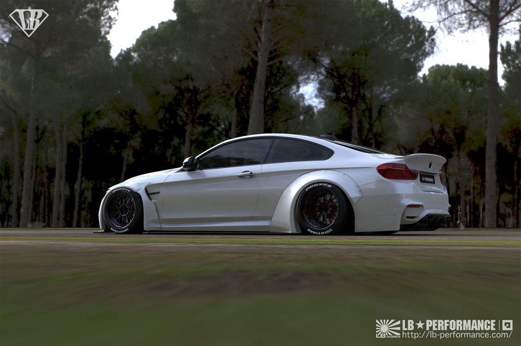 LIBERTY WALK APRESENTA MAIS UMA PREPARAÇÃO PARA O BMW M4 BMW, foto 5