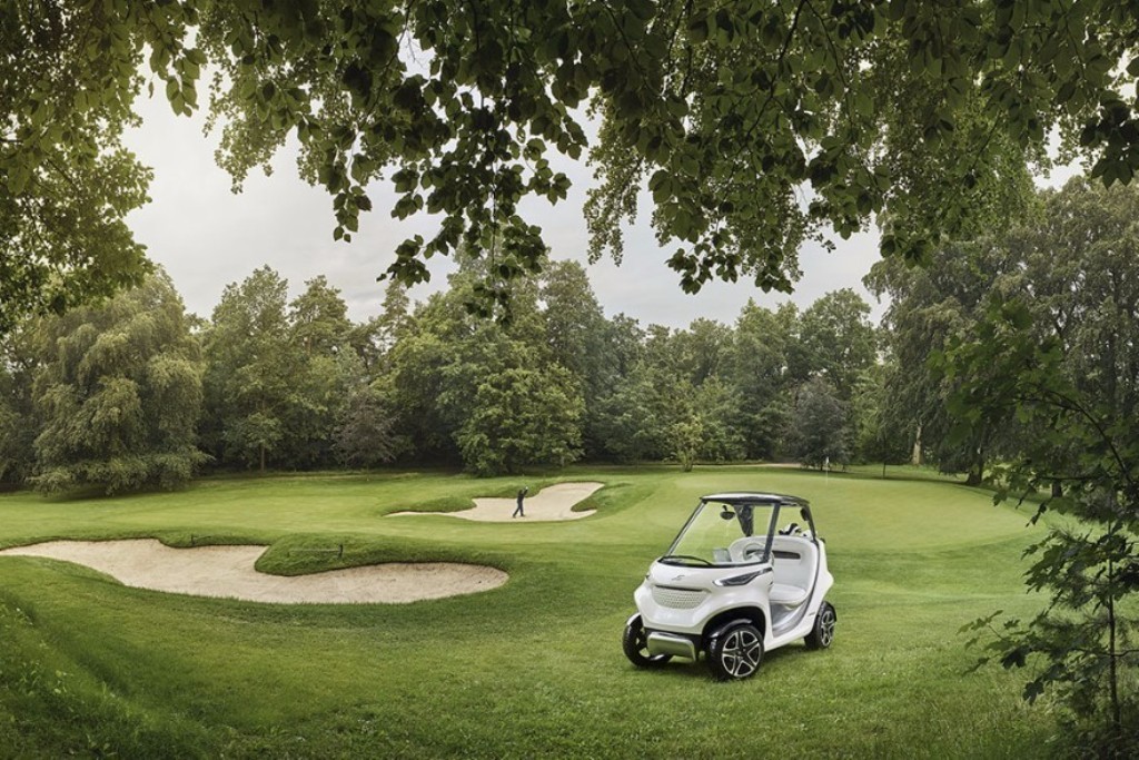ESSE É O CARRINHO DE GOLF DA MERCEDES-BENZ, foto 3
