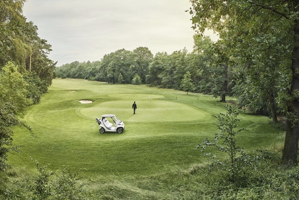 ESSE É O CARRINHO DE GOLF DA MERCEDES-BENZ, foto 4