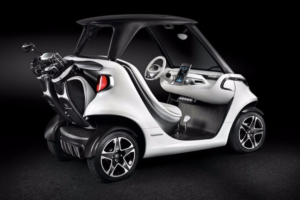 ESSE É O CARRINHO DE GOLF DA MERCEDES-BENZ, foto 7