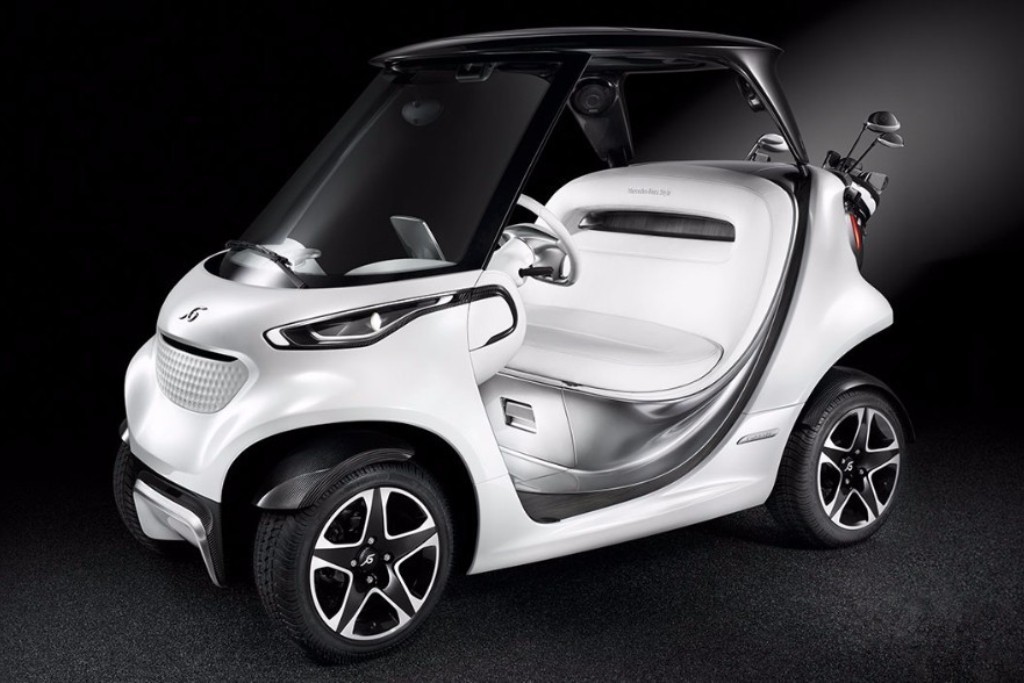 ESSE É O CARRINHO DE GOLF DA MERCEDES-BENZ, foto 8