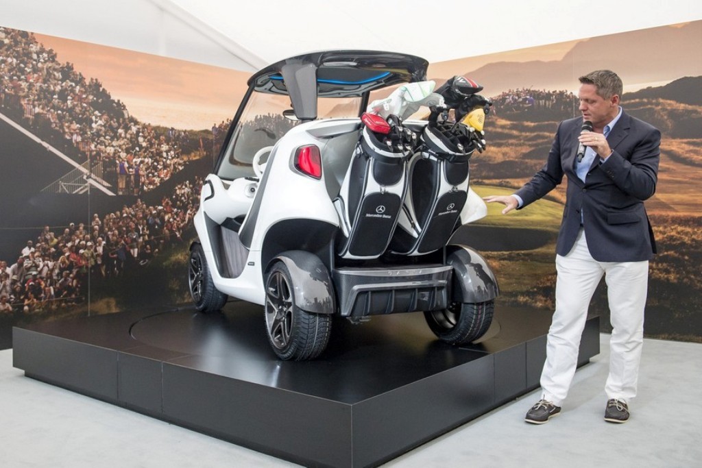 ESSE É O CARRINHO DE GOLF DA MERCEDES-BENZ, foto 14