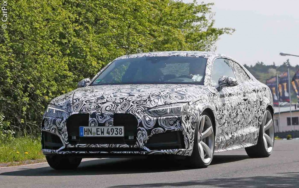 AUDI RS5 JÁ ESTÁ CIRCULANDO EM NÜRBURGRING, foto 1