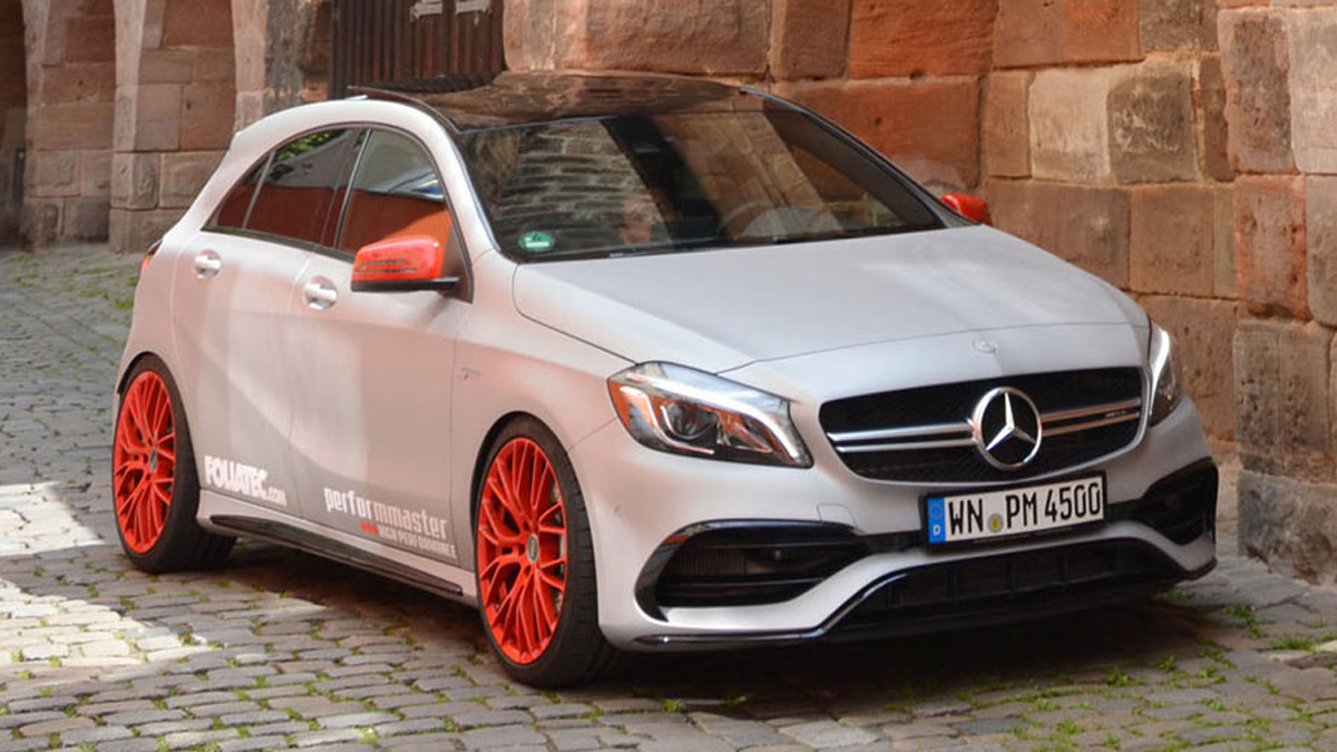 MERCEDES-AMG A 45 PREPARADO PELA PERFORMMASTER CHEGA A 410 CV, foto 3