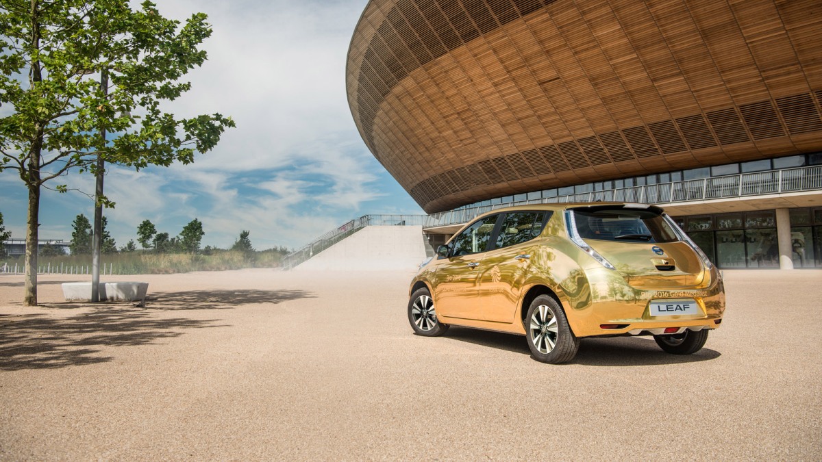 NISSAN DO REINO UNIDO PREPARA UM PRESENTE PARA OS MEDALHISTAS OLÍMPICOS, foto 6