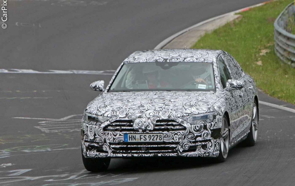 NOVA GERAÇÃO DO AUDI A8 RODANDO POR NÜRBURGRING, foto 2