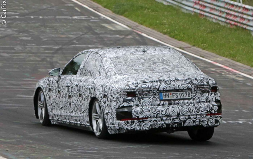 NOVA GERAÇÃO DO AUDI A8 RODANDO POR NÜRBURGRING, foto 9
