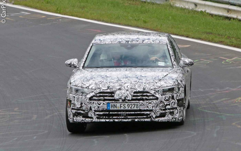 NOVA GERAÇÃO DO AUDI A8 RODANDO POR NÜRBURGRING, foto 11