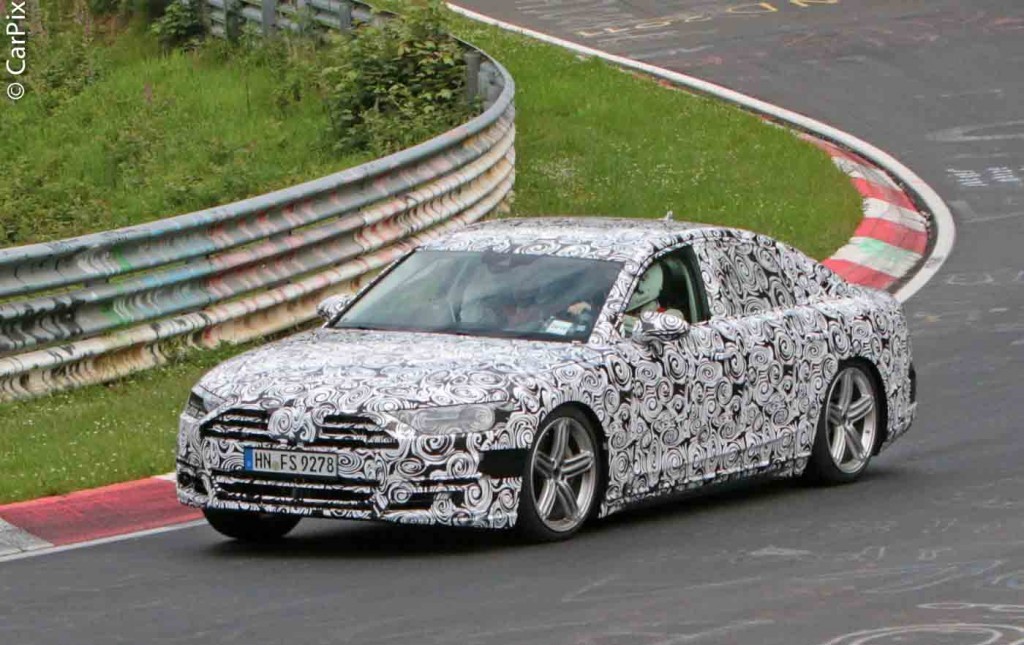 NOVA GERAÇÃO DO AUDI A8 RODANDO POR NÜRBURGRING, foto 12