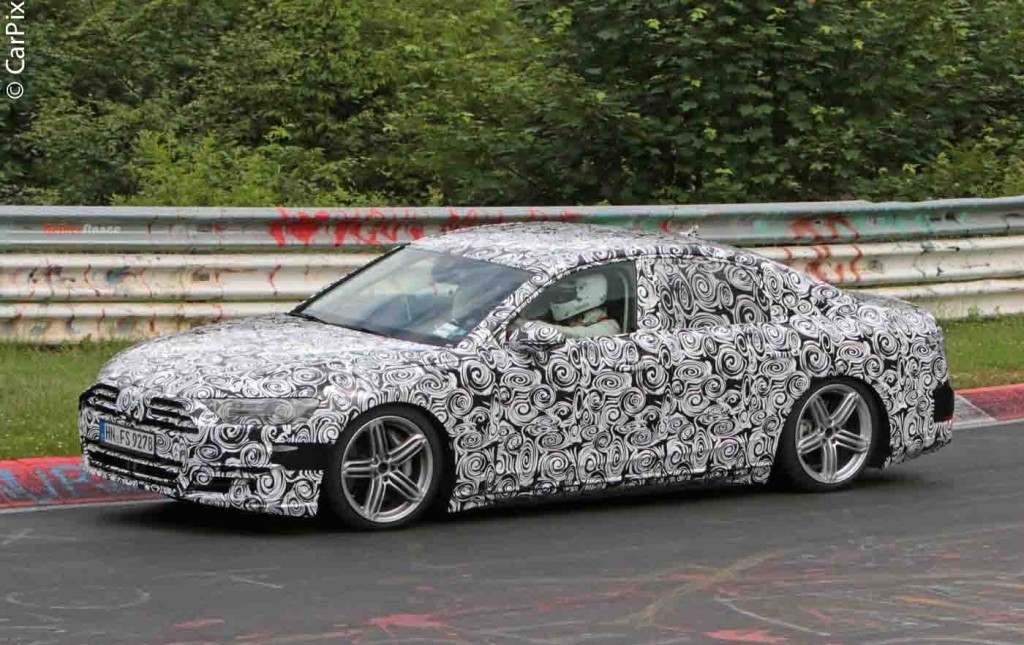 NOVA GERAÇÃO DO AUDI A8 RODANDO POR NÜRBURGRING, foto 13