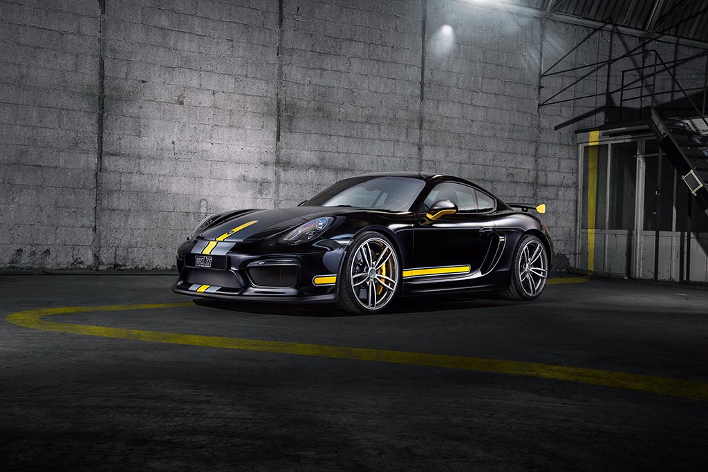 TECHART APRESENTA SUAS NOVAS RODAS PARA OS PORSCHES CAYMAN GT4 E PANAMERA, foto 1