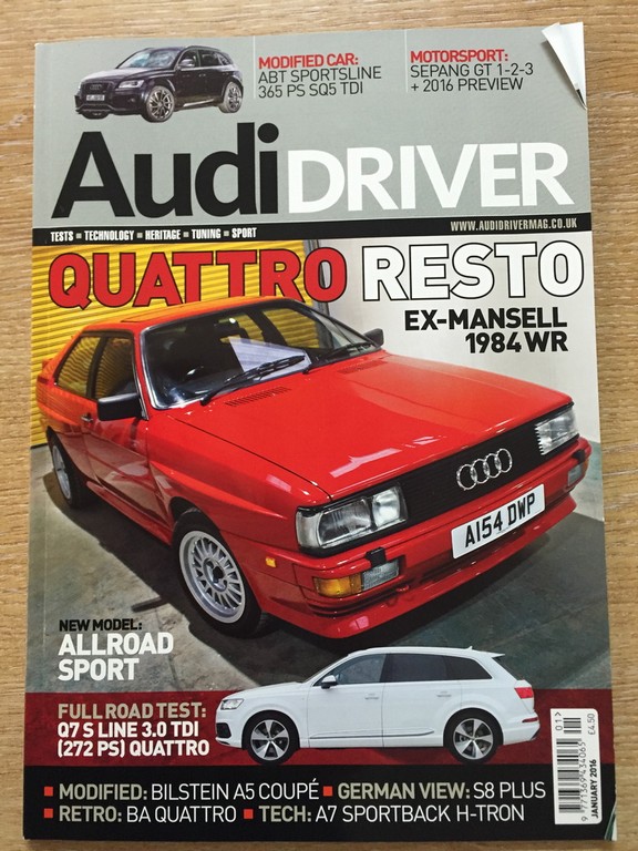 AUDI QUATTRO QUE PERTENCEU A NIGEL MANSELL VAI A LEILÃO, foto 25