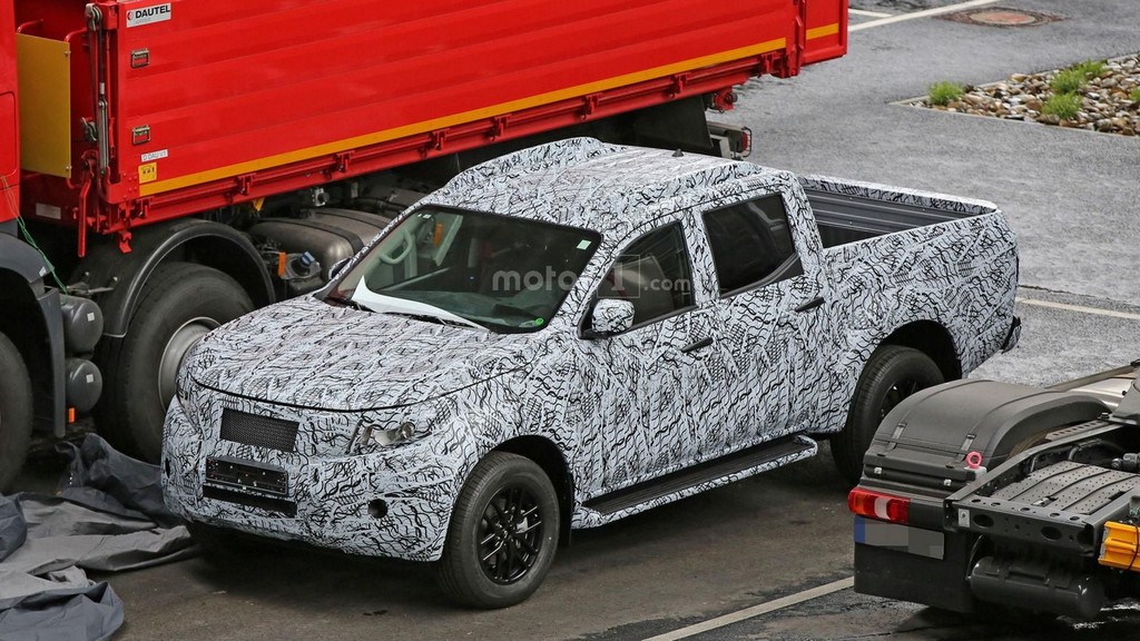SURGEM IMAGENS DA PICK-UP DA MERCEDES-BENZ EM TESTES, foto 20