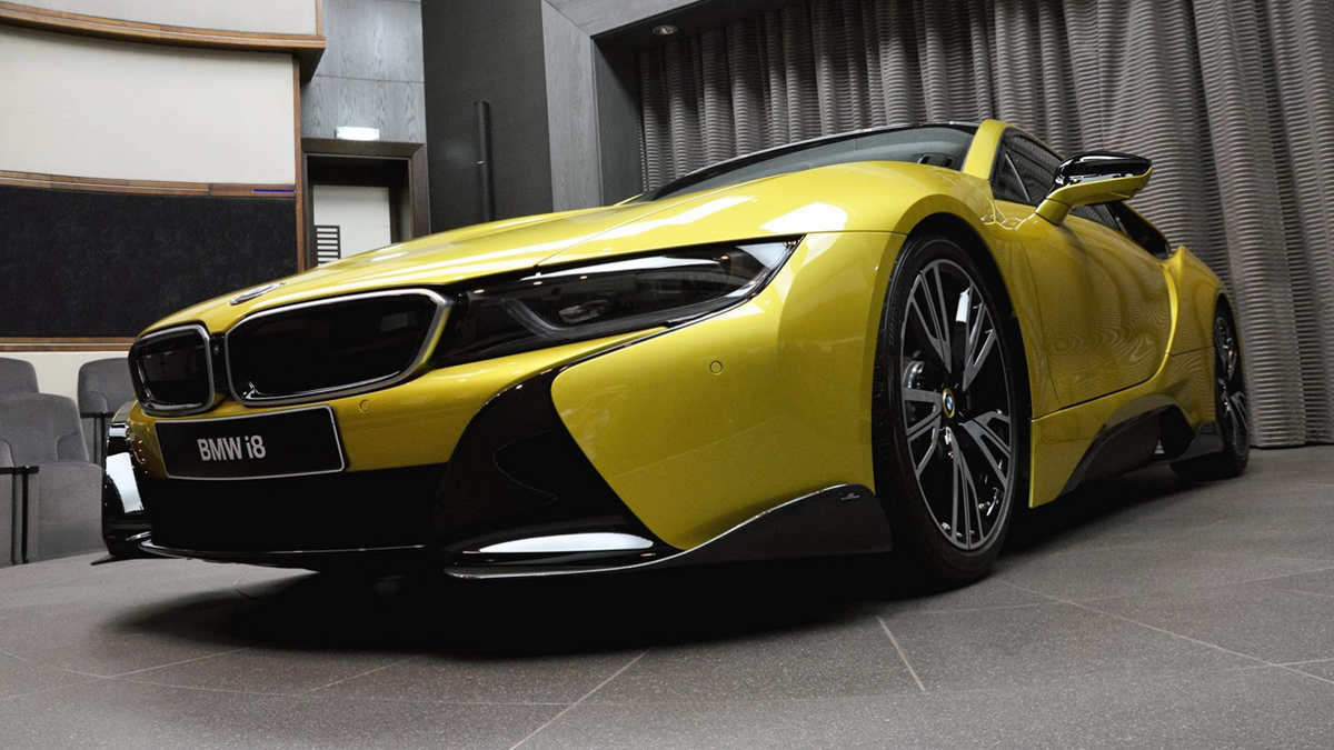 BMW ABU DHABI APRESENTA UM i8 PREPARADO PELA AC SCHNITZER PINTADO DE ‘AUSTIN YELLOW’ METALIZADO, foto 5