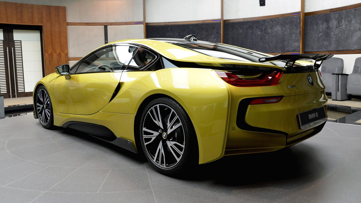 BMW ABU DHABI APRESENTA UM i8 PREPARADO PELA AC SCHNITZER PINTADO DE ‘AUSTIN YELLOW’ METALIZADO, foto 6