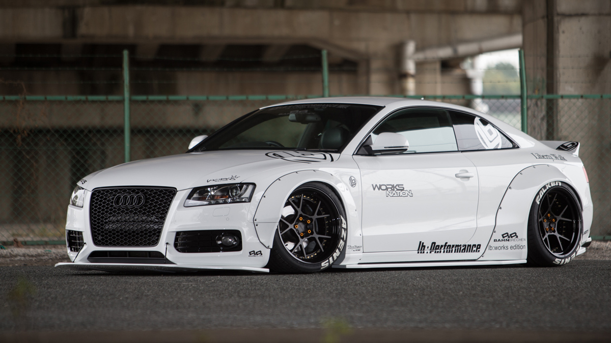 LIBERTY WALK APRESENTA SEU PROGRAMA DE ESTILO PARA O AUDI A5/S5 COUPE, foto 2