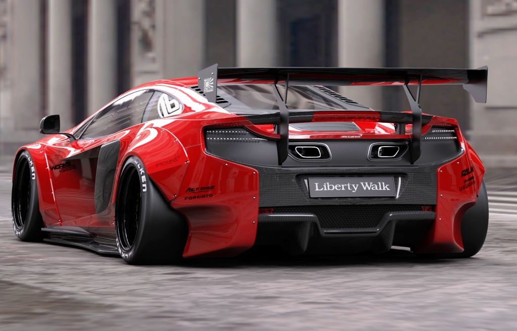 LIBERTY WALK APRESENTA SEU PROGRAMA PARA O McLAREN 650S, foto 2