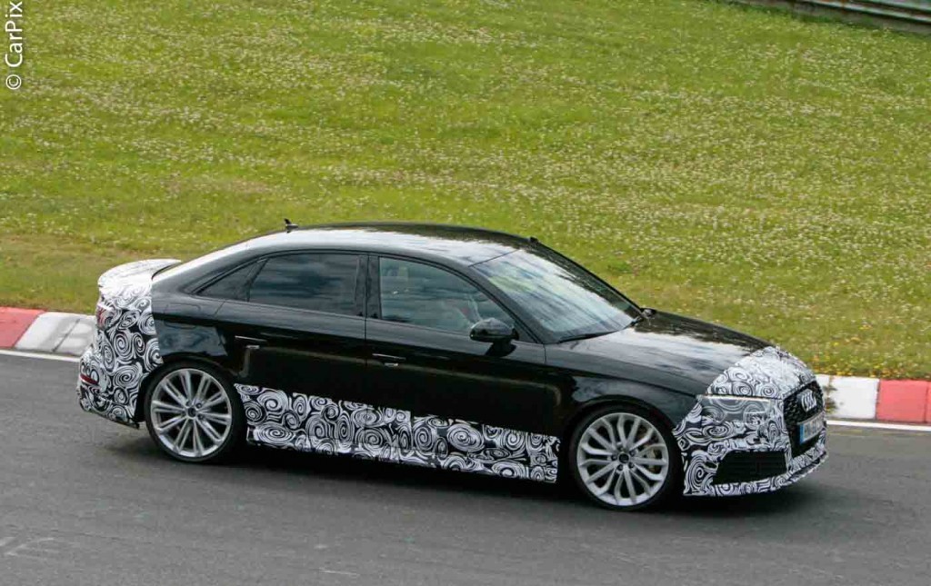 AUDI RS3 NA VERSÃO SEDAN EM TESTES DE DESENVOLVIMENTO, foto 5