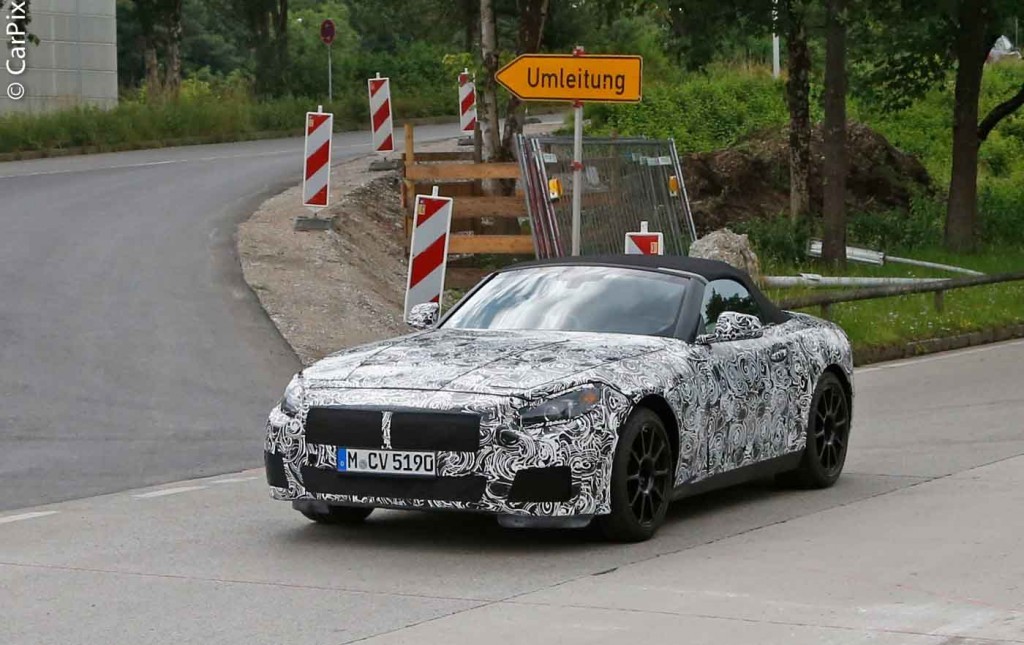 BMW Z5 SEGUE EM TESTES DE DESENVOLVIMENTO, foto 1