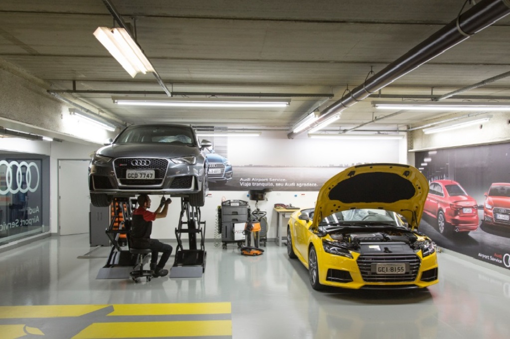 AUDI OFERECE SERVIÇO DE REVISÃO NO AEROPORTO DE CONGONHAS EM SÃO PAULO, foto 1