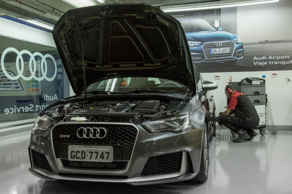 AUDI OFERECE SERVIÇO DE REVISÃO NO AEROPORTO DE CONGONHAS EM SÃO PAULO, foto 2