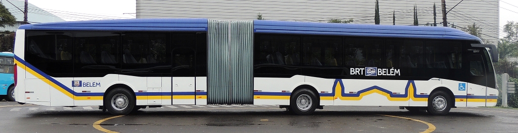 ÔNIBUS MERCEDES-BENZ ENTRAM EM OPERAÇÃO NO PRIMEIRO BRT DA REGIÃO NORTE DO PAÍS, foto 2
