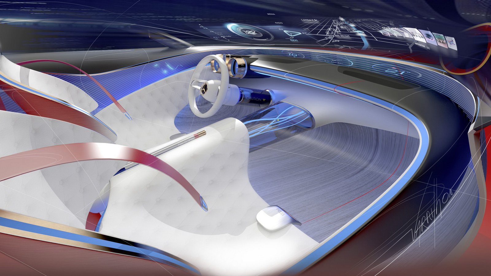 VAZAM IMAGENS DO FANTÁSTICO VISION MERCEDES-MAYBACH 6, foto 8
