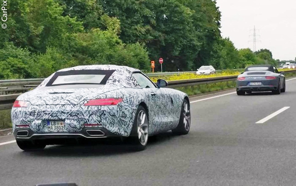MERCEDES-AMG GT ROADSTER JÁ ESTÁ RODANDO EM TESTES PELA ALEMANHA, foto 1