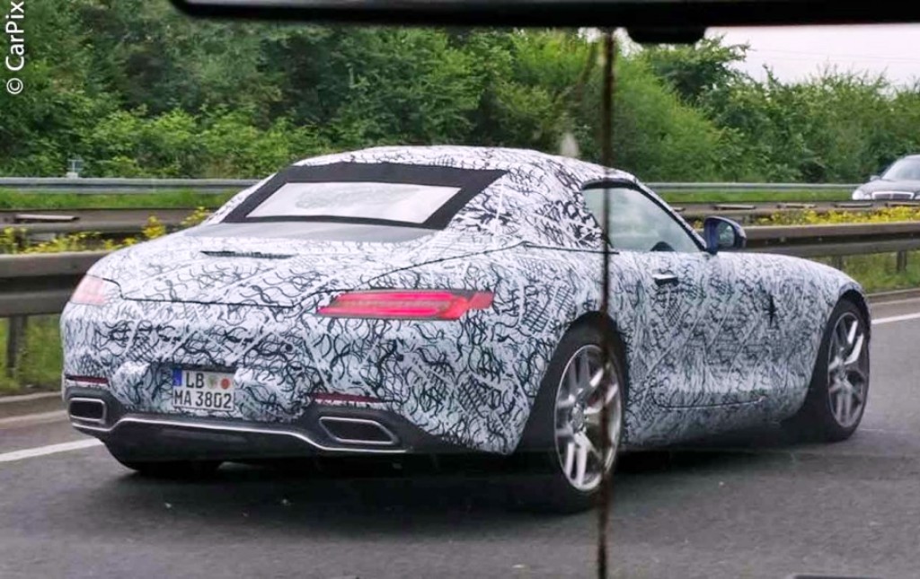 MERCEDES-AMG GT ROADSTER JÁ ESTÁ RODANDO EM TESTES PELA ALEMANHA, foto 2